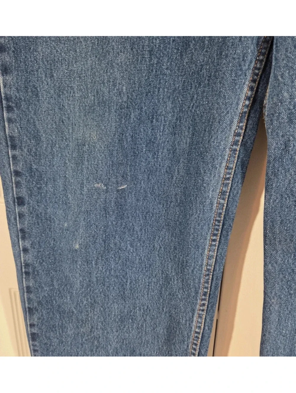 Levi's Men's 550 Relaxed Fit Tapered Blue Jeans W44 L34 Water<Less Denim #1589